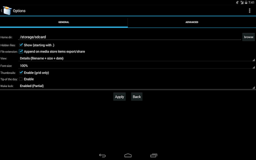AndSMB File Manager - Image screenshot of android app