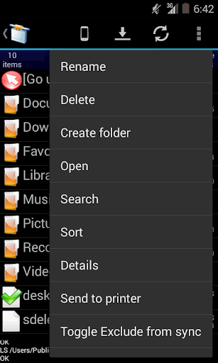 AndSMB File Manager - Image screenshot of android app