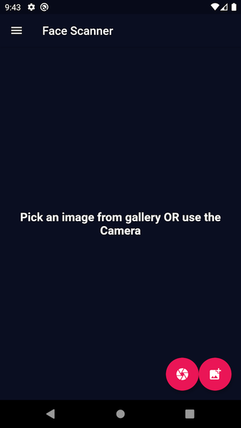 Face reader scanner - analyser - Image screenshot of android app