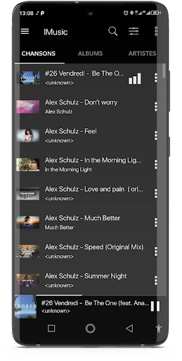 IMusic - Sleek Music Player - عکس برنامه موبایلی اندروید