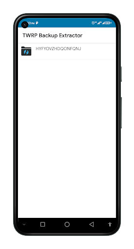 TWRP Backup Extractor - عکس برنامه موبایلی اندروید