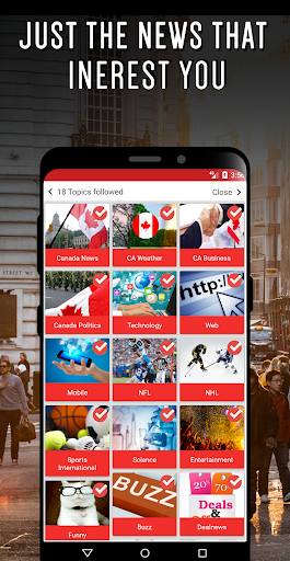 Canada Breaking News - عکس برنامه موبایلی اندروید