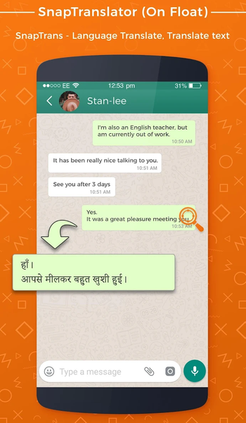 Snap Translator Multiple Langu - Image screenshot of android app