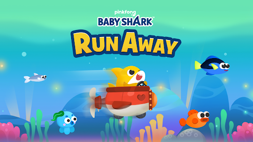 Baby Shark Run Away - Gameplay image of android game