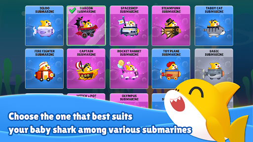 Baby Shark Run Away - Gameplay image of android game