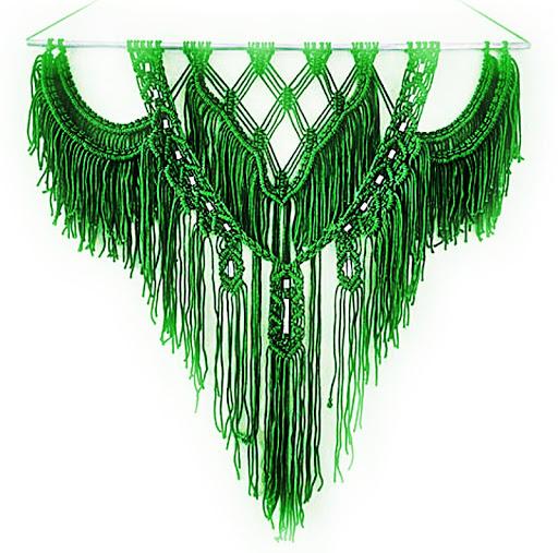 Learn how to weave Macrame step by step - Image screenshot of android app