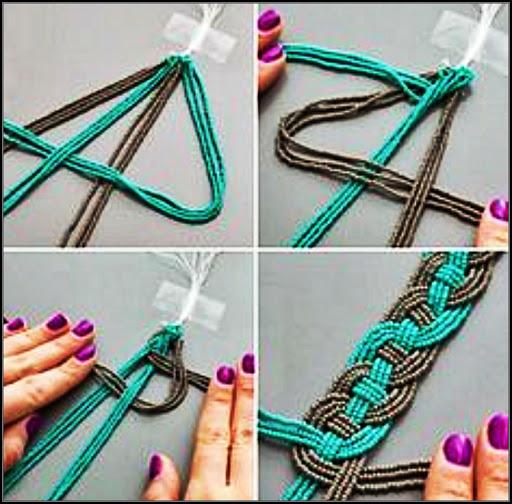 Learn how to weave Macrame step by step - Image screenshot of android app