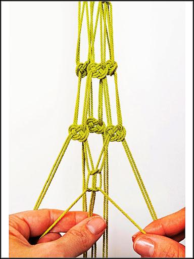 Learn how to weave Macrame step by step - Image screenshot of android app