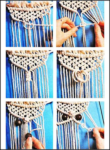 Learn how to weave Macrame step by step - Image screenshot of android app