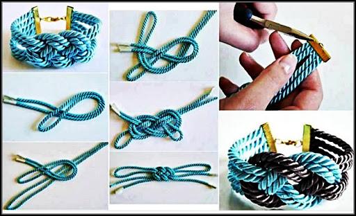Learn how to weave Macrame step by step - Image screenshot of android app