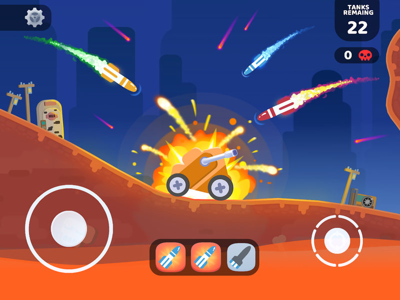 Mad Royale io – Tank Battle - عکس بازی موبایلی اندروید