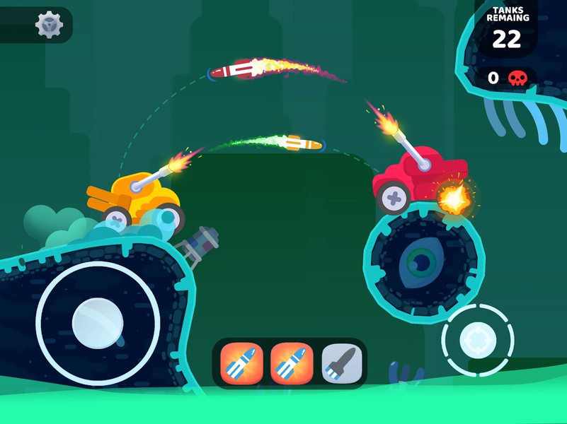 Mad Royale io – Tank Battle - عکس بازی موبایلی اندروید