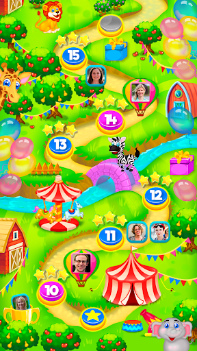 Madagascar Circus: Match 3 - Gameplay image of android game