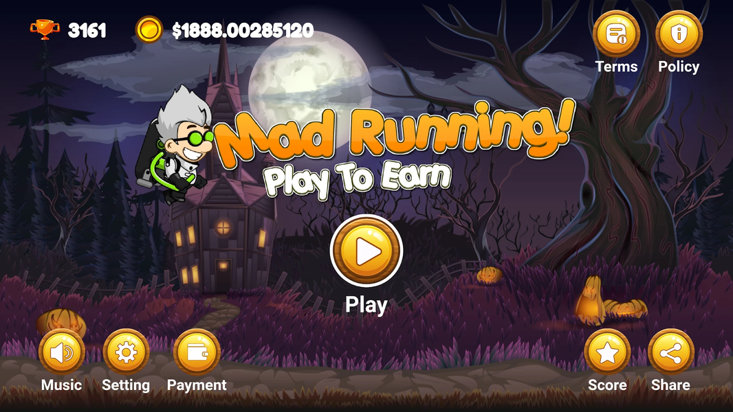 Mad Running - Play To Earn - Gameplay image of android game