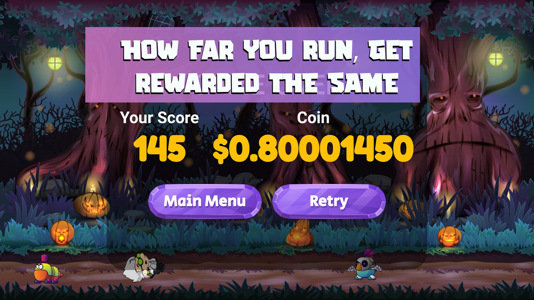 Mad Running - Play To Earn - Gameplay image of android game