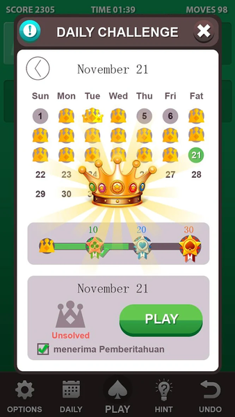 Solitaire. - عکس برنامه موبایلی اندروید