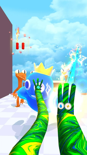 Magic Friends – Color Hands - Gameplay image of android game