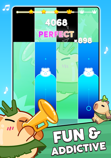 Piano Beat ۴: Magic Music Game - عکس بازی موبایلی اندروید