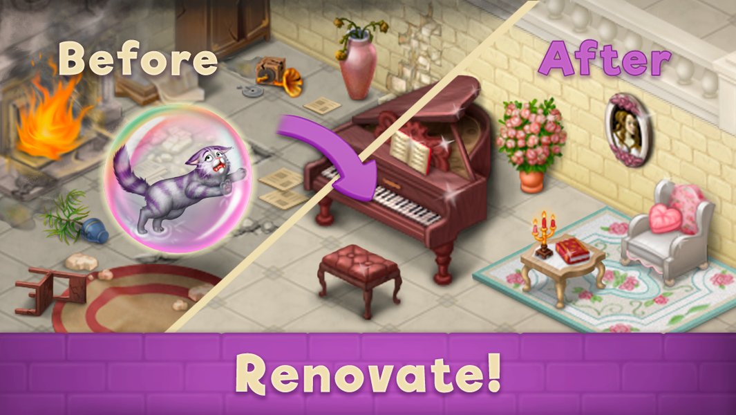 Magic School: Renovation - Gameplay image of android game