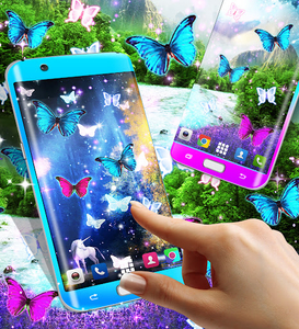 Mystical Unicorn & Floral Live Wallpaper - free download