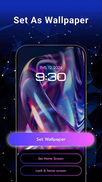 Magic Wallpaper: Broken Screen - Image screenshot of android app