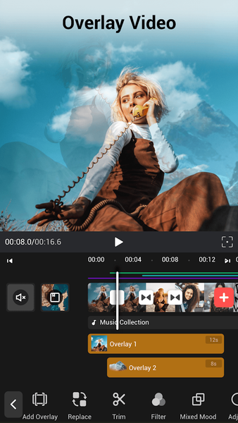 Video Editor& Maker with Music - Image screenshot of android app