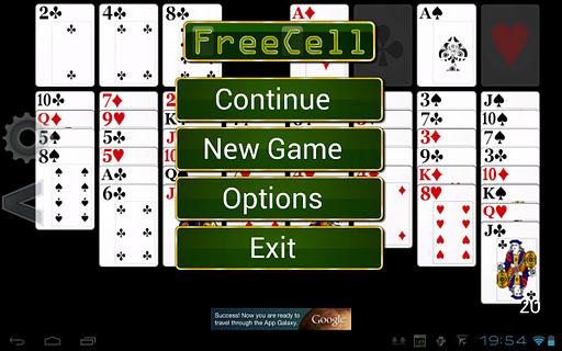 FreeCell Solitaire HD - Gameplay image of android game