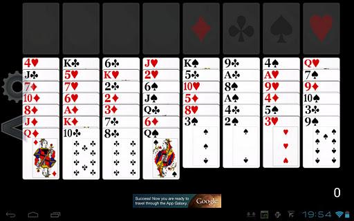 FreeCell Solitaire HD - Gameplay image of android game