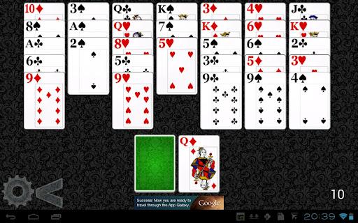 Golf Solitaire HD - Gameplay image of android game