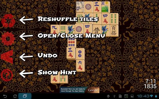 Mahjong HD - عکس بازی موبایلی اندروید