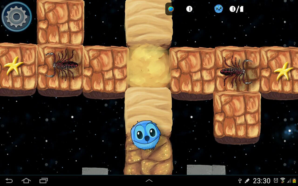 Push the Fluffies - Gameplay image of android game