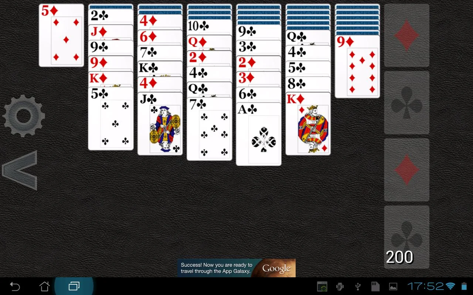 Russian Solitaire HD - Gameplay image of android game