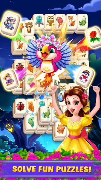 Mahjong 20 22Princess - Gameplay image of android game