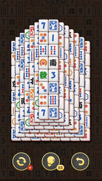 Mahjong Solitaire Classic Game - Gameplay image of android game