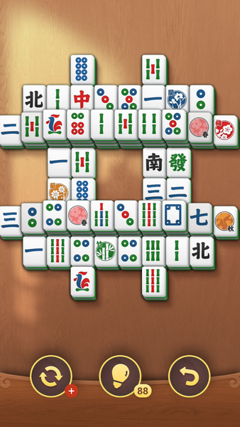 Mahjong Solitaire Classic Game - Gameplay image of android game