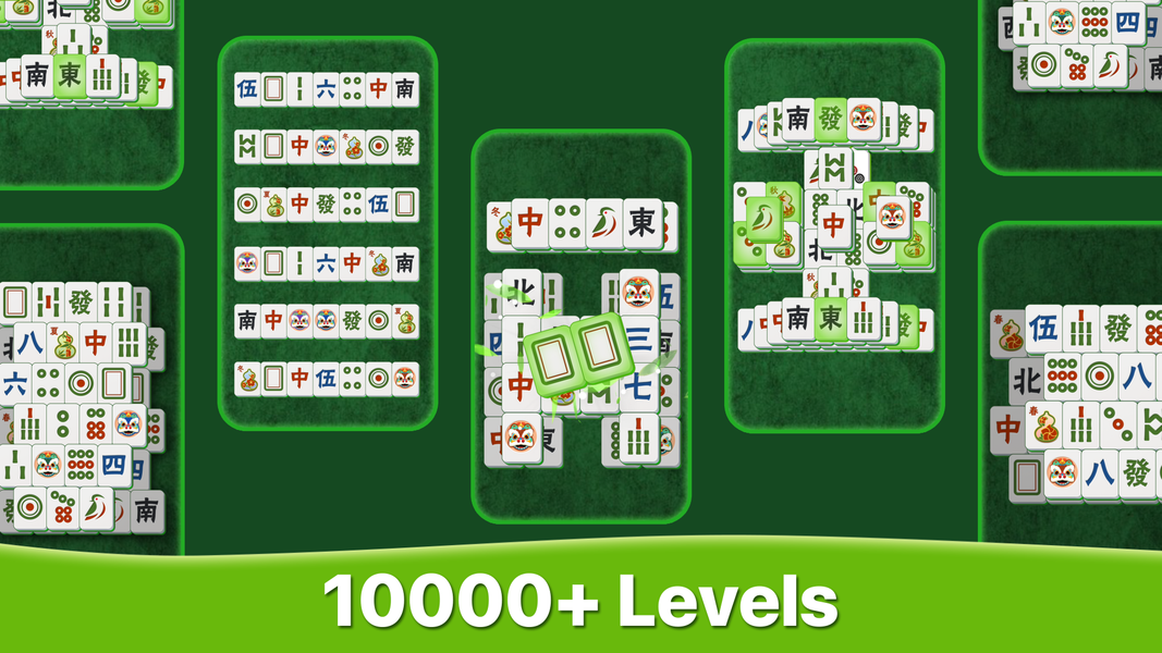 Mahjong Game: ۳D Tile Puzzle - عکس بازی موبایلی اندروید