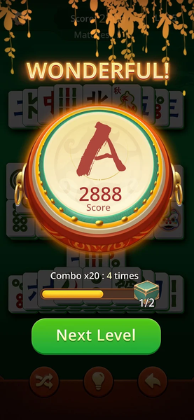 Mahjong Game: ۳D Tile Puzzle - عکس بازی موبایلی اندروید