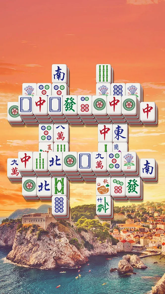 Mahjong Solitaire: Tile Match - عکس بازی موبایلی اندروید