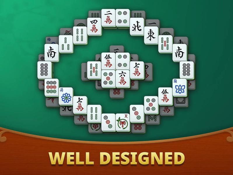 Mahjong Solitaire - عکس بازی موبایلی اندروید