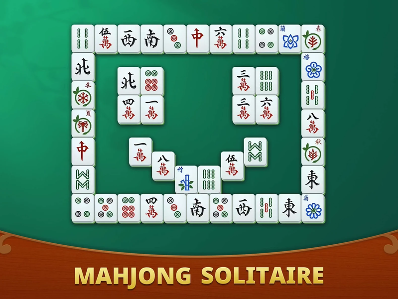 Mahjong Solitaire - عکس بازی موبایلی اندروید