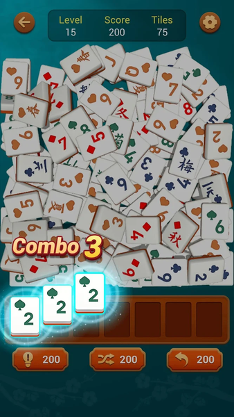 Mahjong Triple Match - ۳D Tile - عکس بازی موبایلی اندروید