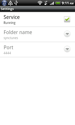Synctunes: iTunes to android - عکس برنامه موبایلی اندروید
