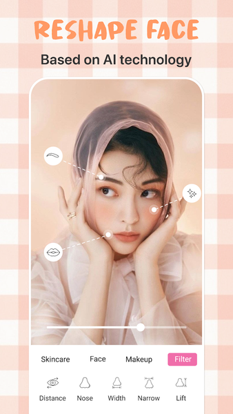 Makeup Camera - Makeup Photo - عکس برنامه موبایلی اندروید