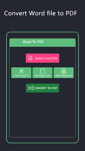 PDF Maker & Image Converter - عکس برنامه موبایلی اندروید
