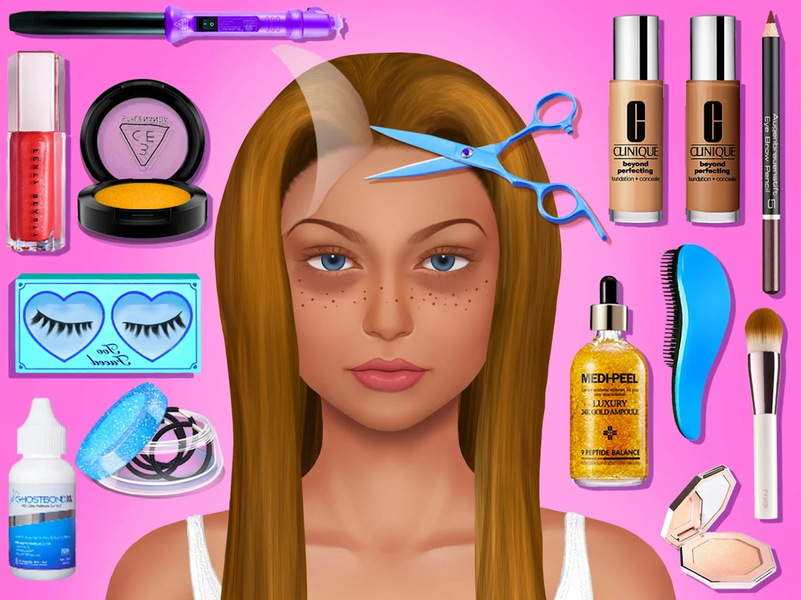 Makeup Games: Make-Up Master - Gameplay image of android game