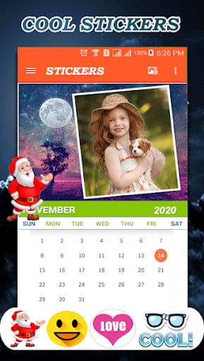 Photo Calendar Maker 2020 : Photo Calendar Frame - Image screenshot of android app