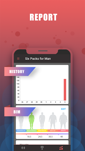 Six Packs for Man–Body Building with No Equipment - عکس برنامه موبایلی اندروید