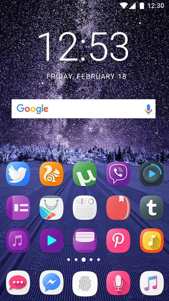 Theme for LG Q Stylus Stylo ۴ - عکس برنامه موبایلی اندروید