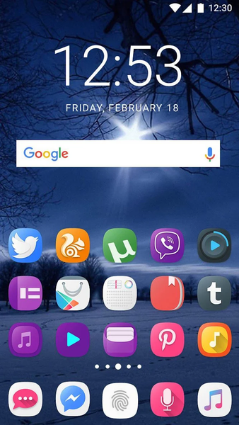 Theme for LG Q Stylus Stylo ۴ - عکس برنامه موبایلی اندروید