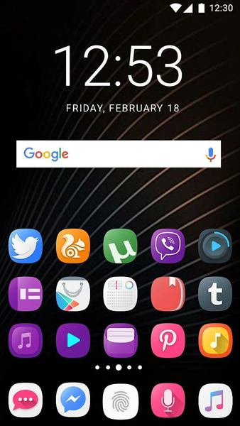 Theme for LG Q Stylus Stylo ۴ - عکس برنامه موبایلی اندروید